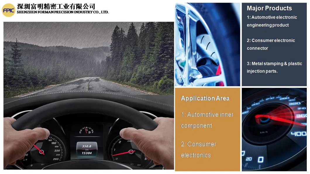 Fpic Auto Parts Auto Spare Parts Automobile Components Auto Accessories Auto Electronic Connectors