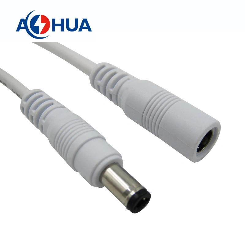 Aohua Customized Quick Connector DC M11 Male and Female 5.5*2.5/2.1mm Type DC Cable Connector for Car Electronic Vehicle