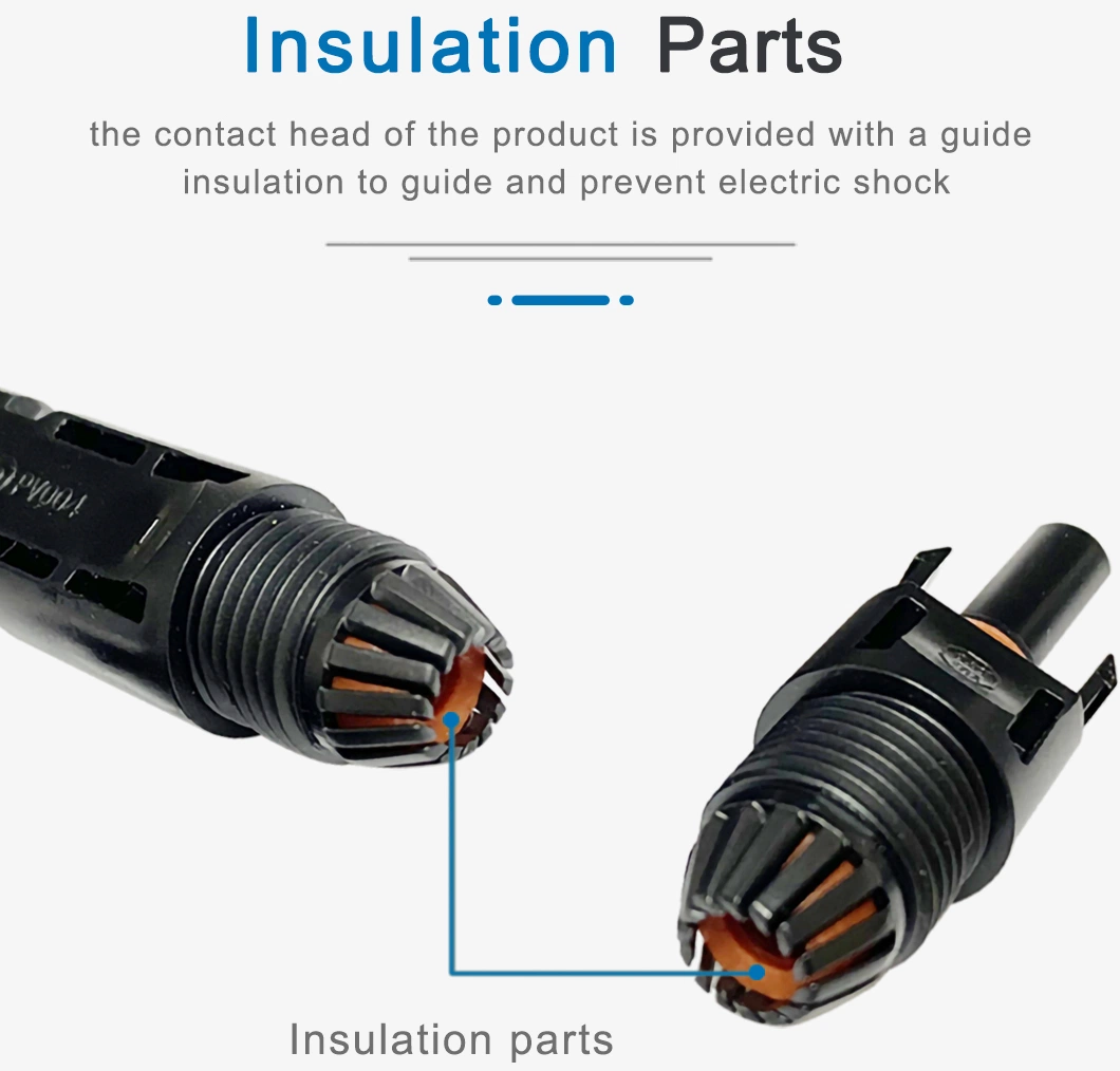 PV Cable Connector PV004-4t1 Y Branch Solar Panel Connector Parallel Connection IP65 From China Factory