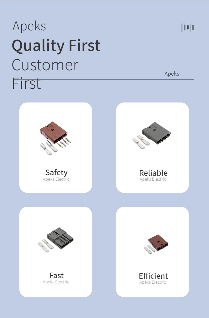 Supplier of 2-Pole Battery Connectors for Forklifts in China