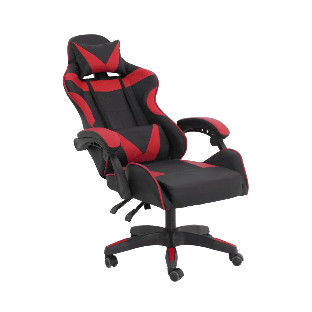 Red Ergonomic Gaming Chair with 360&deg; Rotation and Height Adjustment