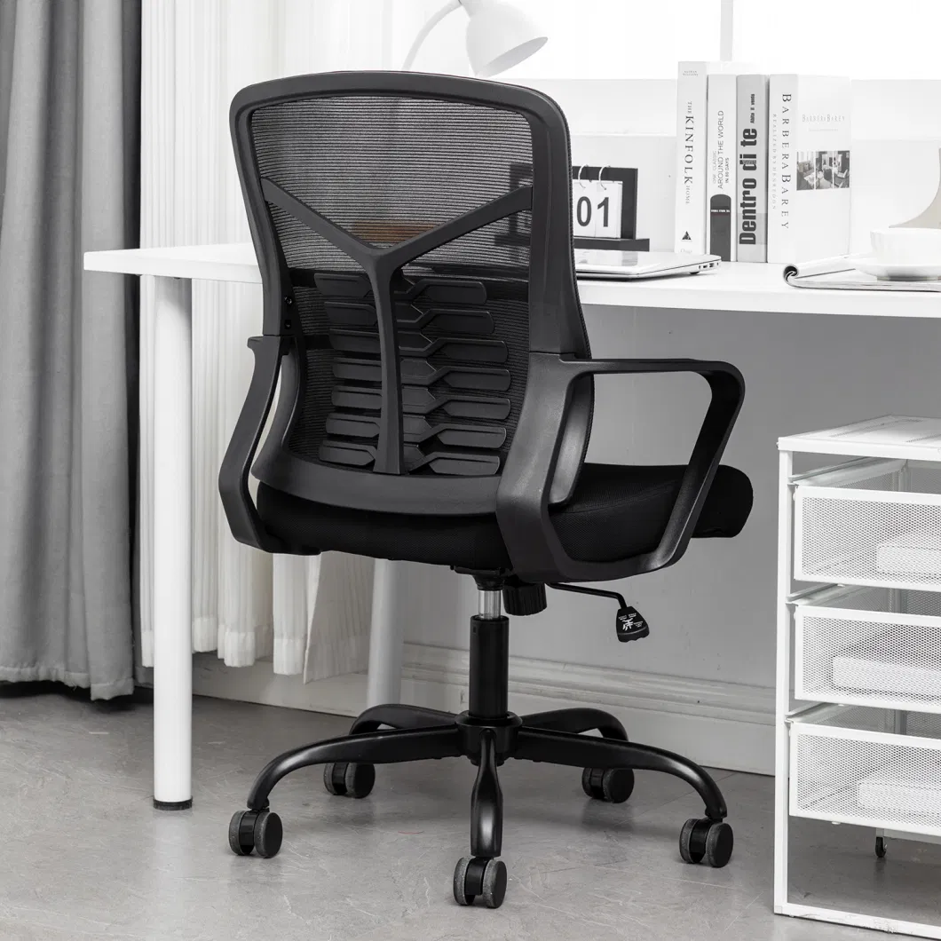 Enjoyseating Home Office Desk Chairs, Ergonomic Mesh Chair with Lumbar Support Adjustable Height Swivel Computer Task Chair