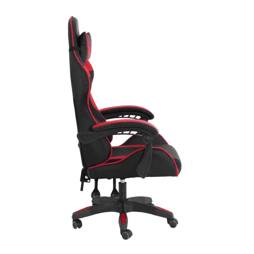 Red Ergonomic Gaming Chair with 360&deg; Rotation and Height Adjustment