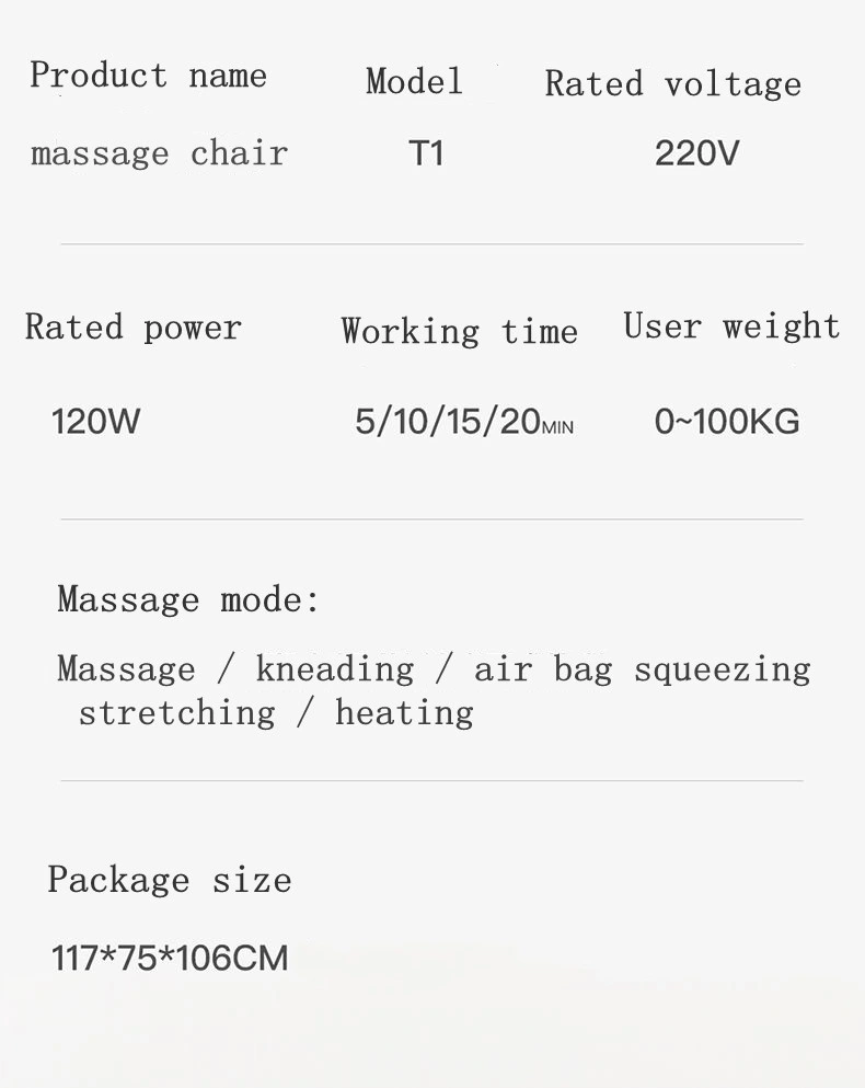 Jingtop Factory Direct Modern Shortcut Keys Multifunctional Massaging Equipment Chair