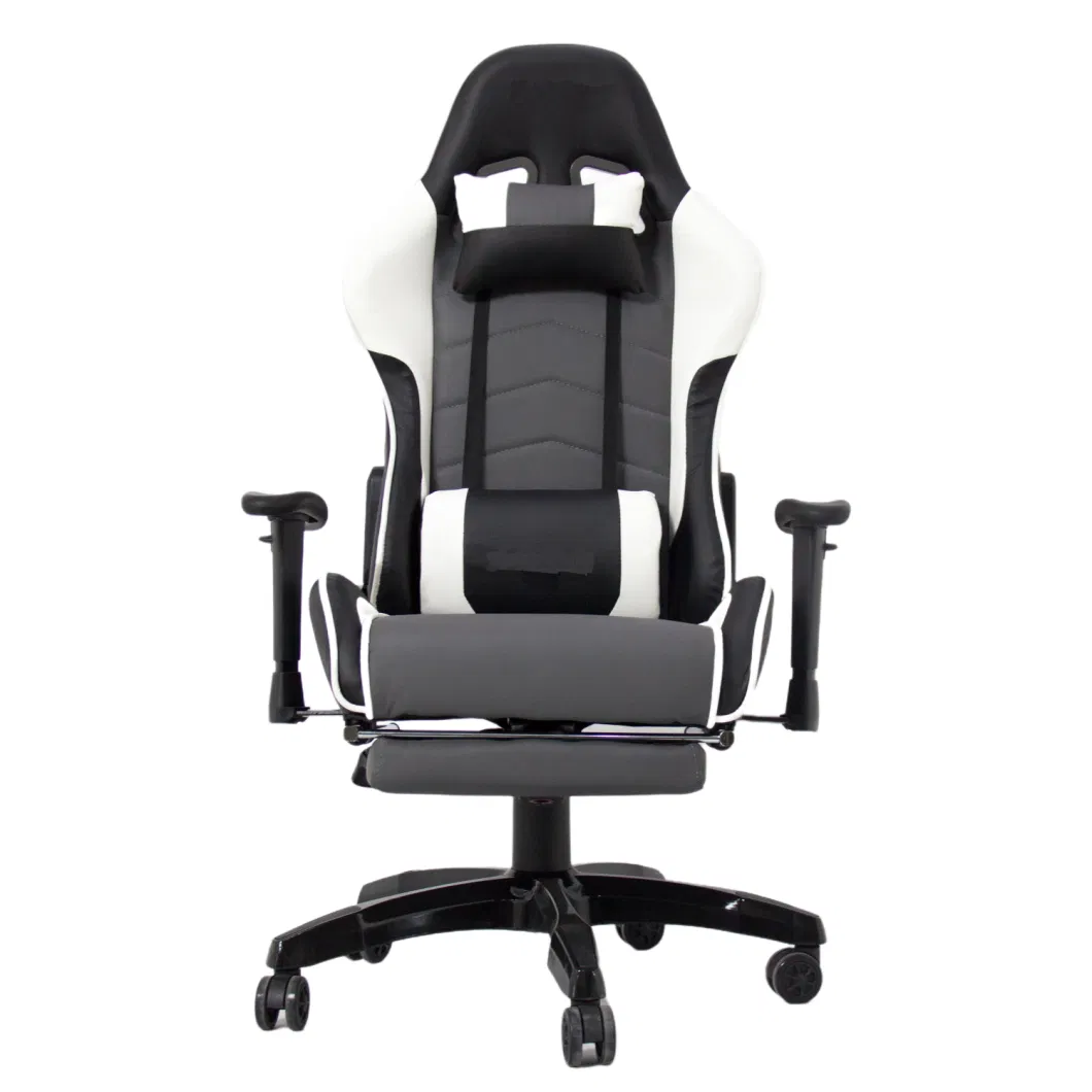 Cool Competition Computer Game Racing Gaming Chair with Footrest with Independent Armrest