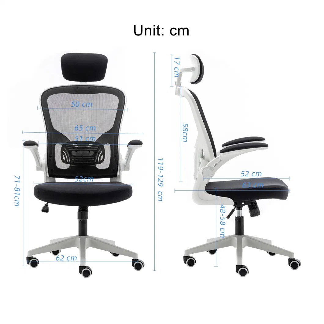 Factory Direct Sale Mesh Desk Chair Swivel Ergonomic Office Chair