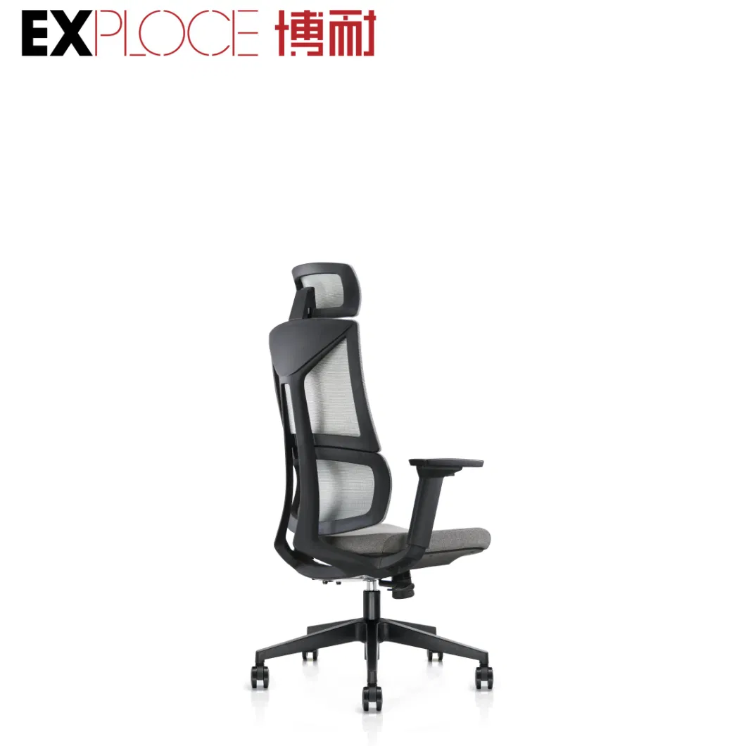 High Back Ergonomic Design Furniture Rolling Swivel Recliner Mesh Office Chair Task Furniture Gaming