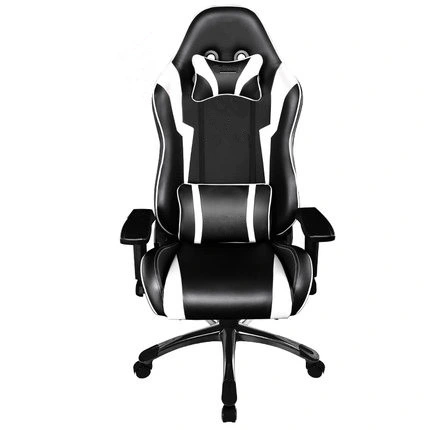 High Back Computer Adjustable Staff Lifting Armchair Footrest Indoor Gaming Chair