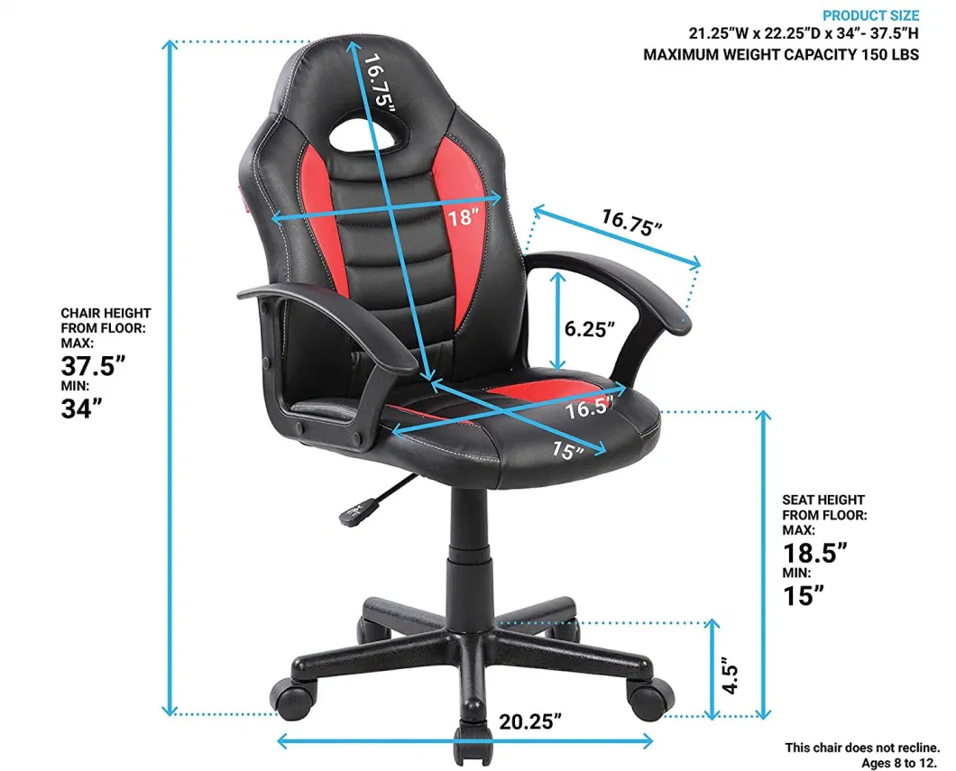 Office Cheap PU Leather Play Station Rocker Computer Racing Custom Ergonomic Gamer Gaming Avenches Chair