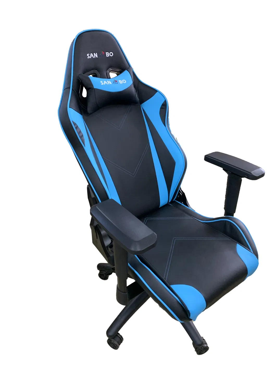 All-New 360 Degree Rotatable Racer Sport Gaming Chair with PU Leather