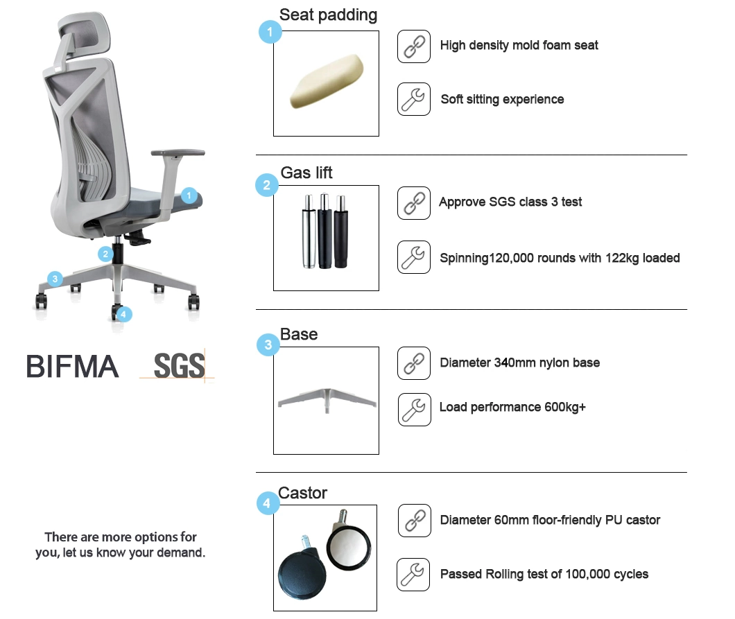 Beauty Ergonomic Conference Swivel Mesh Computer Best Massage Boss Gaming Game Modern High Back Leather Office Chair