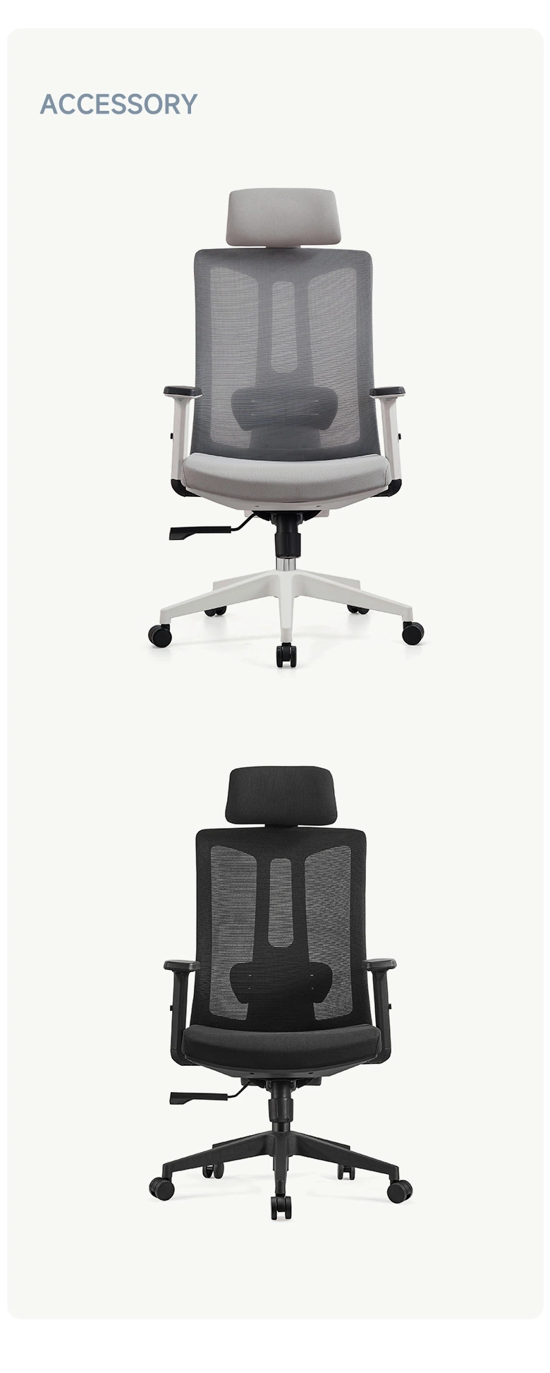 Gaming Chair with Adjustable Height and Integrated Massager