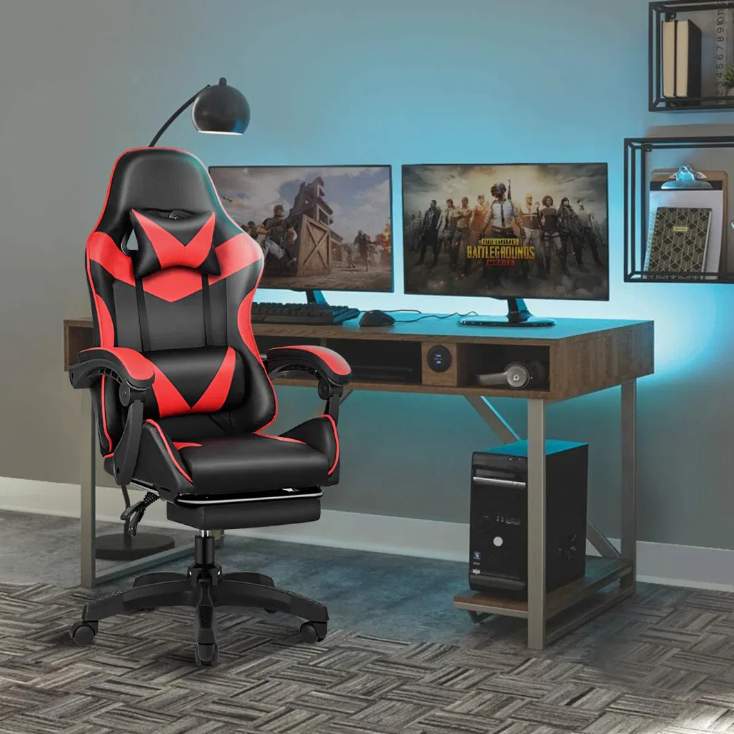 Cheap PU Leather Computer Silla Gamer Ergonomic Swivel Gaming Chair