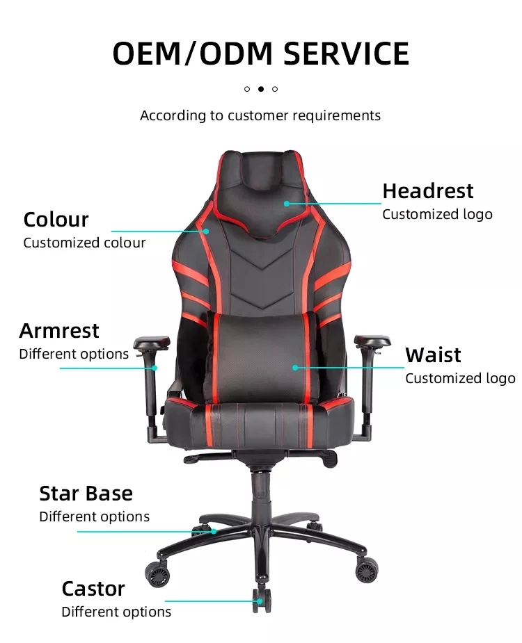 Rocking with Massage Computer Racing Swivel Office C LED Light 2022 RGB Harrison Gaming Chair