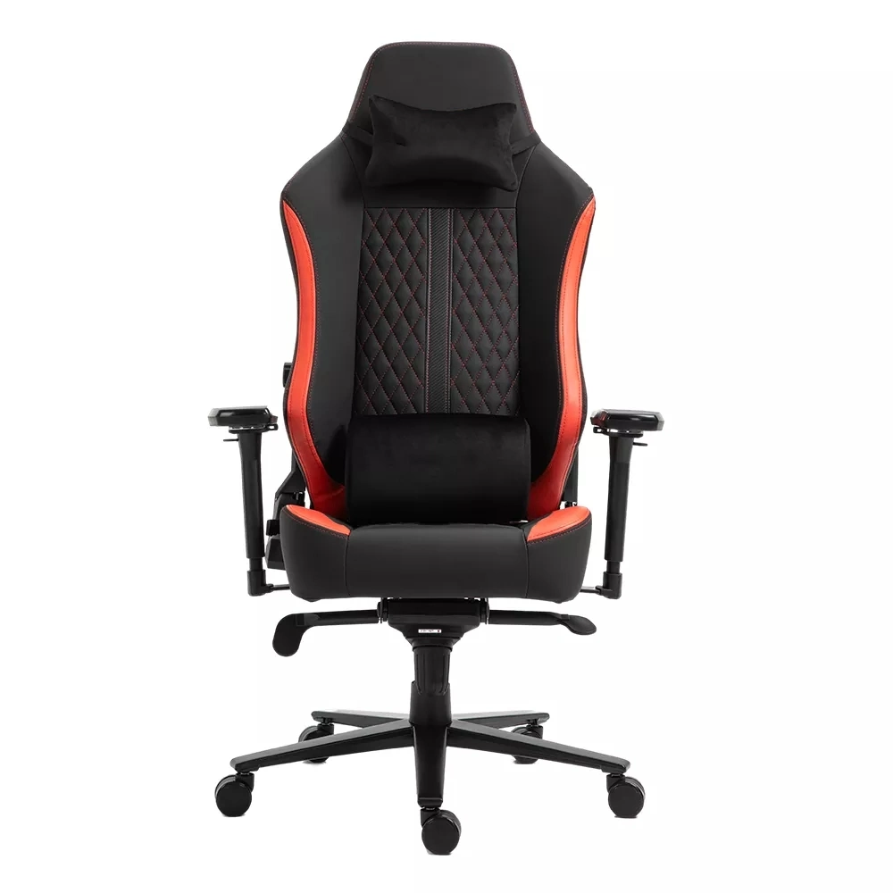 Custom Logo Heavy Duty Black Adjustable Recliner Racing Ergonomic Leather Gaming Chair