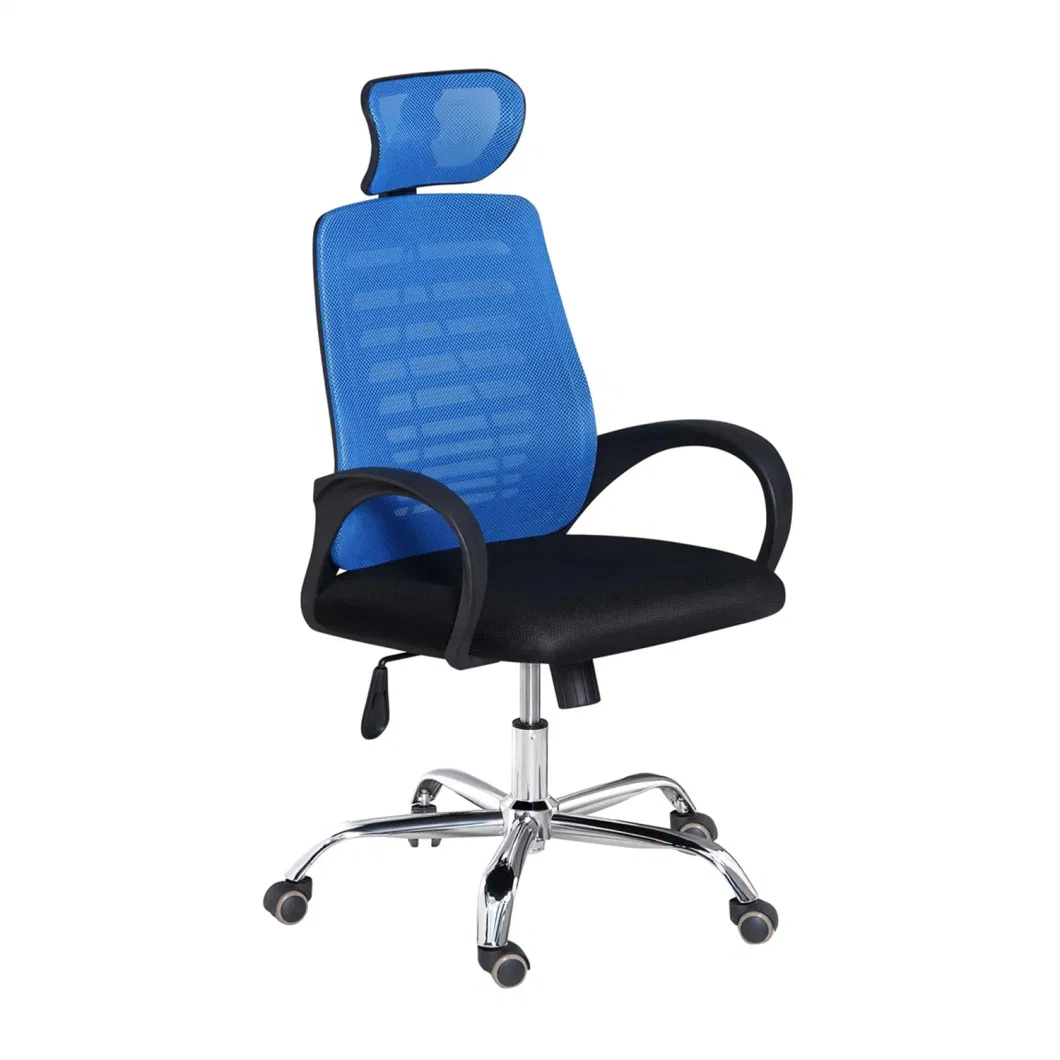 Affordable Promotional Adjustable with Headrest Mesh Office Chair Cloth Chair