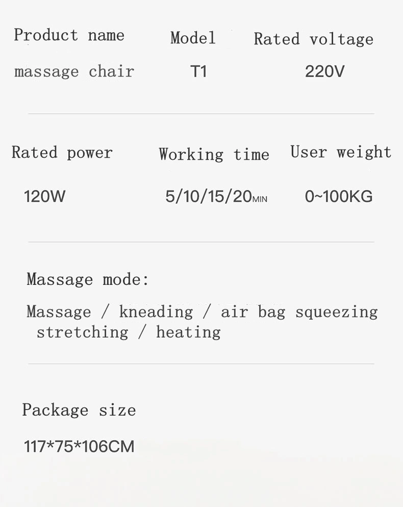 Jingtop Exclusive Agent Top Quality Shiatsu Timing Control Massaging Equipment Chair