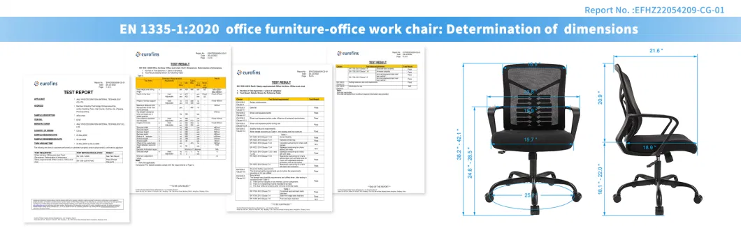 Enjoyseating Home Office Desk Chairs, Ergonomic Mesh Chair with Lumbar Support Adjustable Height Swivel Computer Task Chair