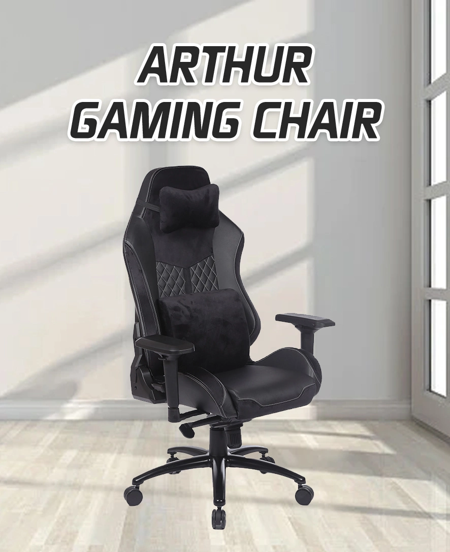Hot Sale Ergonomic Adjustable Metal Frame Non-Foldable Computer Gaming Chair