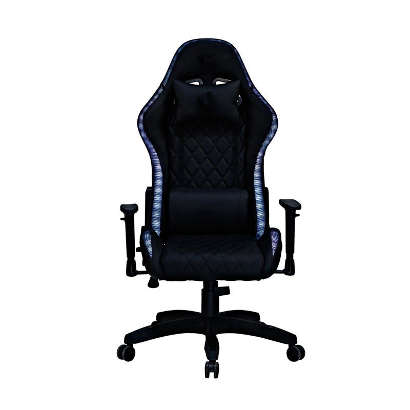 LED Light Computer Leather Game Racing Gaming Chair