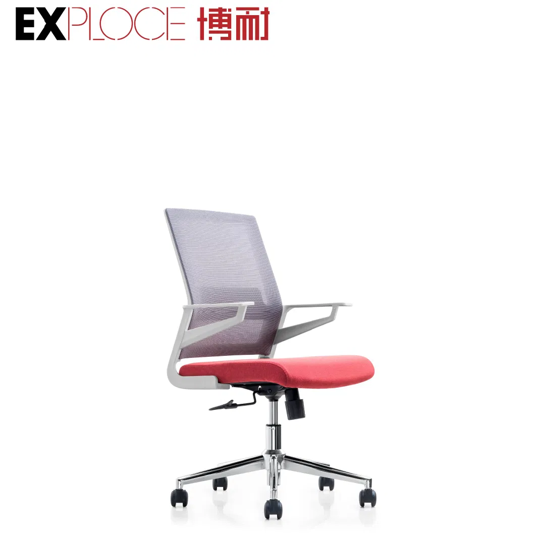 Cheap MID Back Ergonomic Task Visitor Desk Staff Conference Gaming Swivel Office Mesh Chair Furniture Computer Chair Meeting