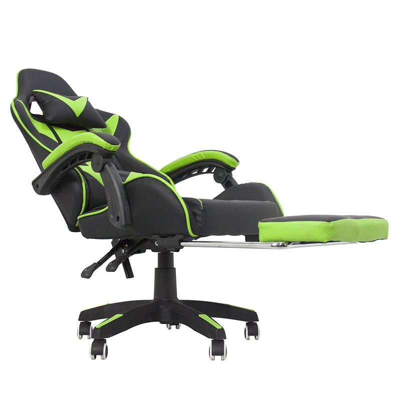 Green High Back Gaming Chair for Game Room