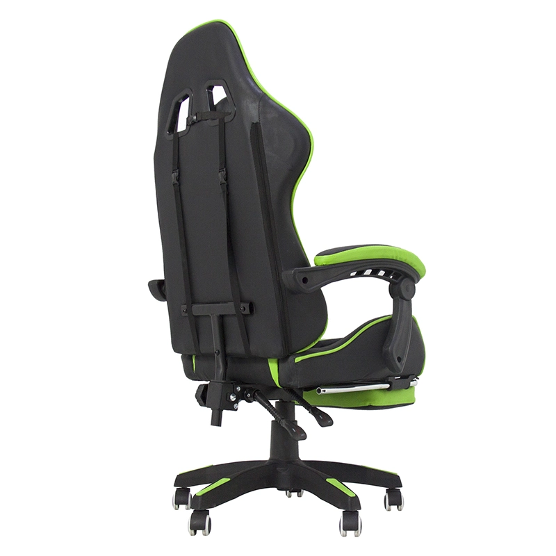 Green High Back Gaming Chair for Game Room