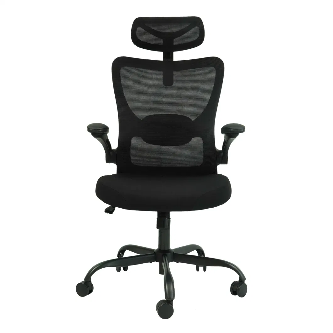 Ergonomic Mesh Office Chair High Back Desk Chair for Big and Tall People Adjustable Headrest with 2D Armrest Lumbar Support