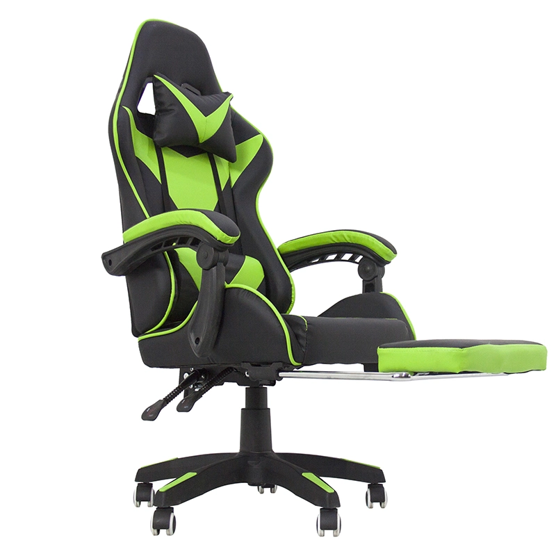 Green High Back Gaming Chair for Game Room