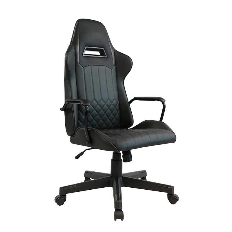 Cheap RGB LED Ergonomic PU Leather Racing Swivel Office Computer Gaming Black Red Game Chair Chair Gamer