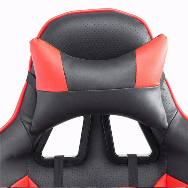 Gravity Adjustable Colorful Design Office Red Massage PC Computer Racing Gaming Chair