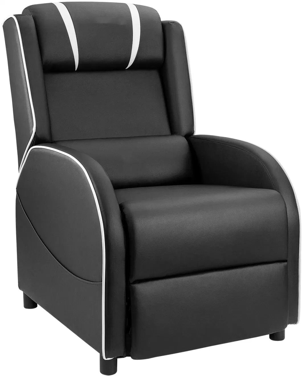 Gaming Recliner Chair Single Living Room Sofa Recliner PU Leather Recliner Seat Home Theater Seating