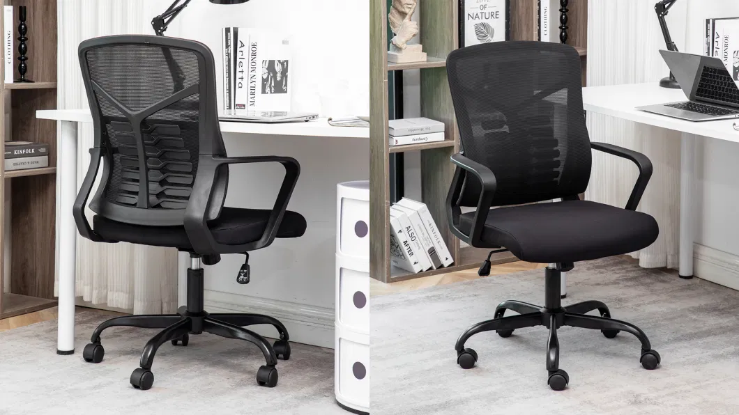 Ergonomic Office Mesh Chair Heavy Duty 350 Lbs Swivel Task Chair for Home Work