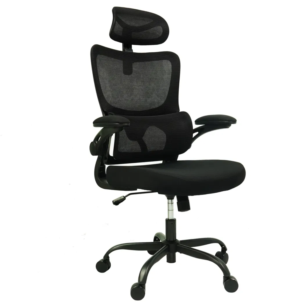 Ergonomic Mesh Office Chair High Back Desk Chair for Big and Tall People Adjustable Headrest with 2D Armrest Lumbar Support