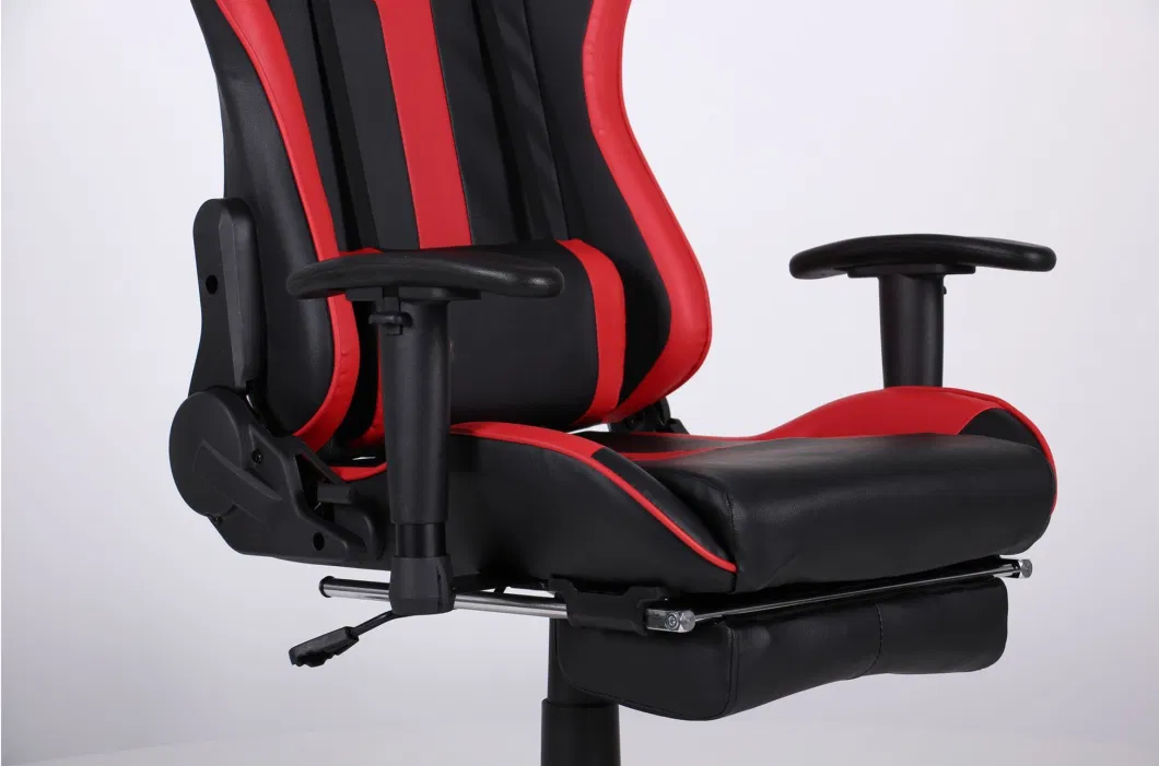 Gaming Chair Racing Office Computer Chair Ergonomic Swivel Adjustable Height Black&Red