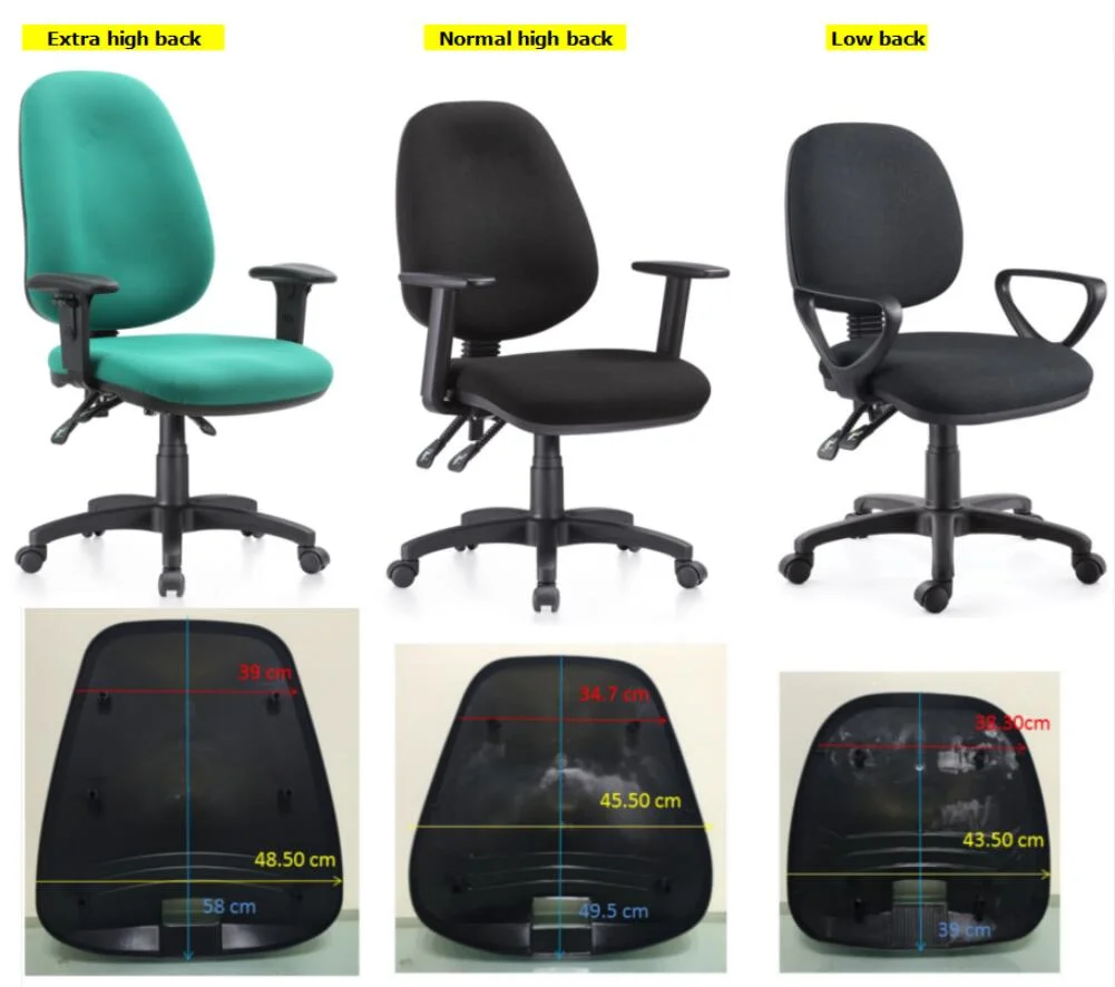 Heavy Duty High Back Big Size Fabric Adjustable Office Chair