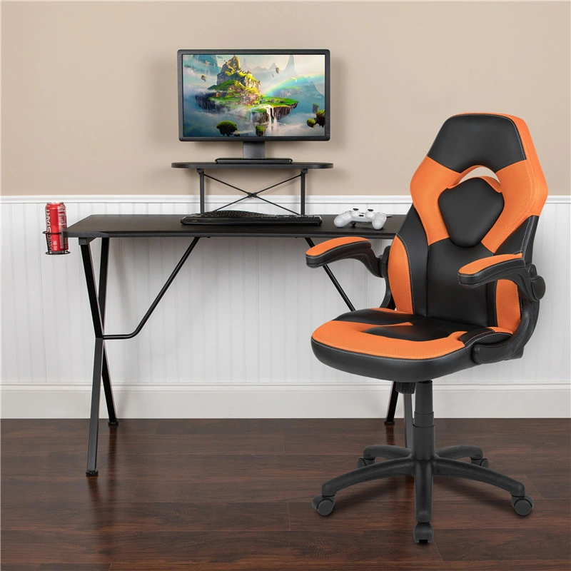 Chair Set Desk Computer &amp; with Cup Holder Headphone Hook and Monitor Stand