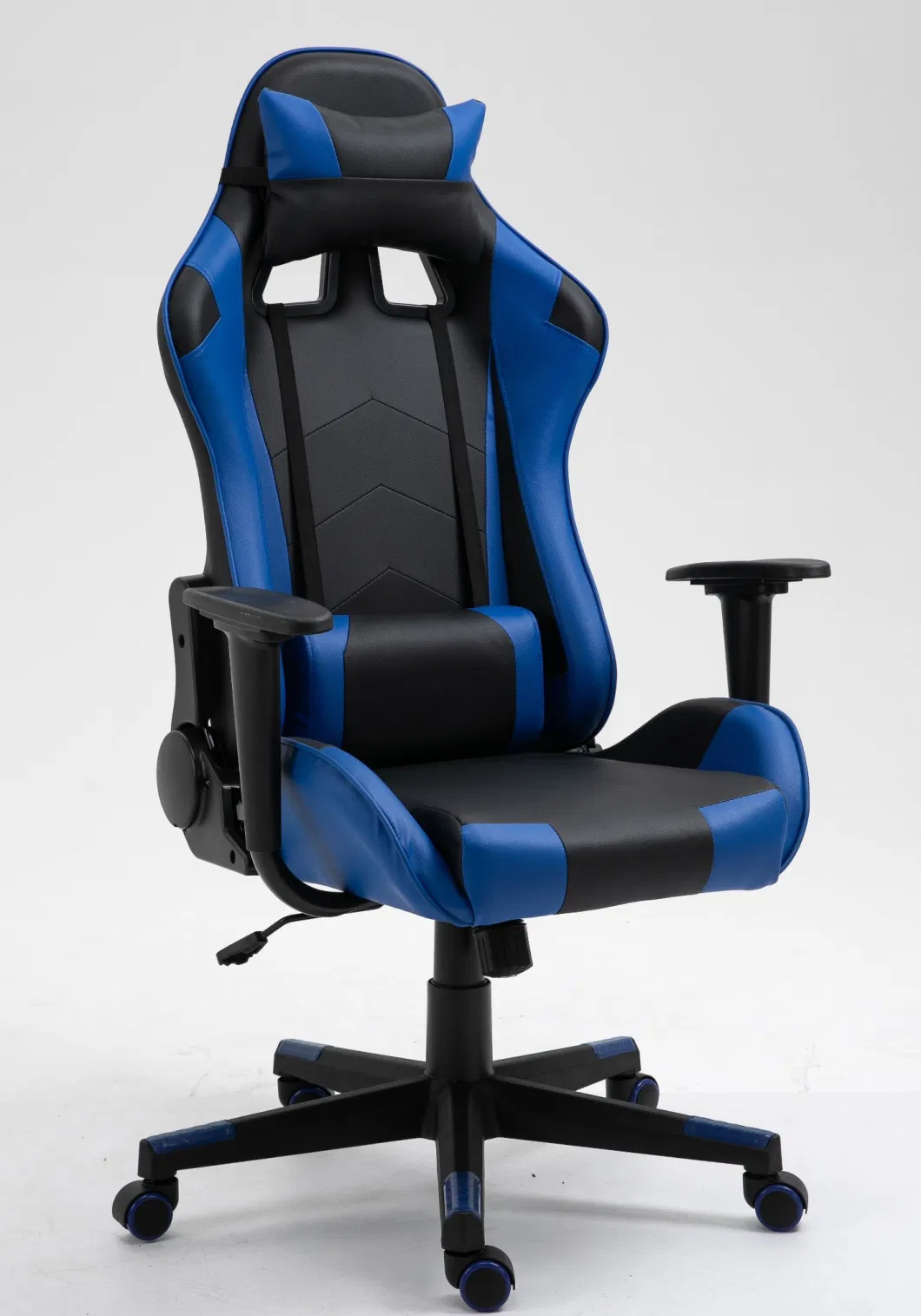 Gaming Chair RGB LED Lights Swivel Adjustable PU Leather Computer Silla Gamer Office Chair Racing