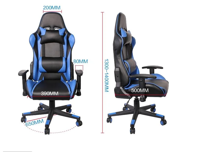 2020 Black Ergonomic Office Executive Swivel Computer Racing Gaming Chair