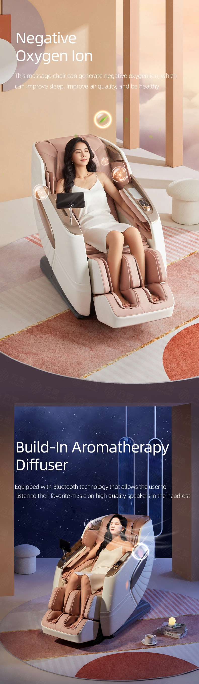 OEM ODM Zero Gravity Electric Cheap Price Back Shiatsu Kneading Full Body 4D Recliner SPA Gaming Office Luxury Massage Chair