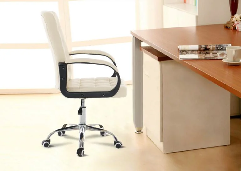 Modern Comfortable Design PU White Black Gaming Office Chair