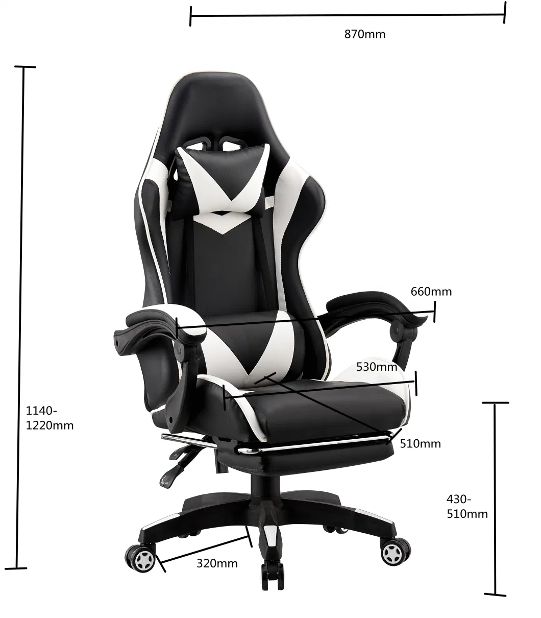 Cheap PU Leather Computer Silla Gamer Ergonomic Swivel Gaming Chair