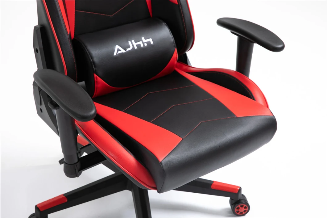 Racer E-Sport Gaming Chair with Lumbar Support Furniture Red Gamer Chair Racing