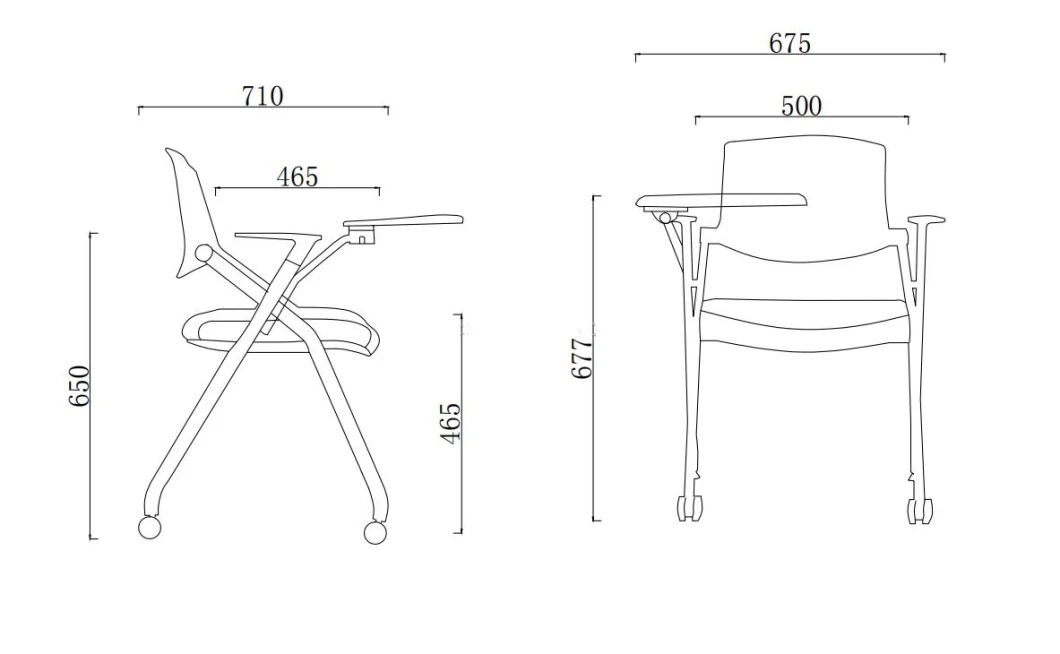 Training Meeting Home Furniture Modern Message Chair Office Armrest New Arrival Comfortable High Back Task Gaming Revolving for Office