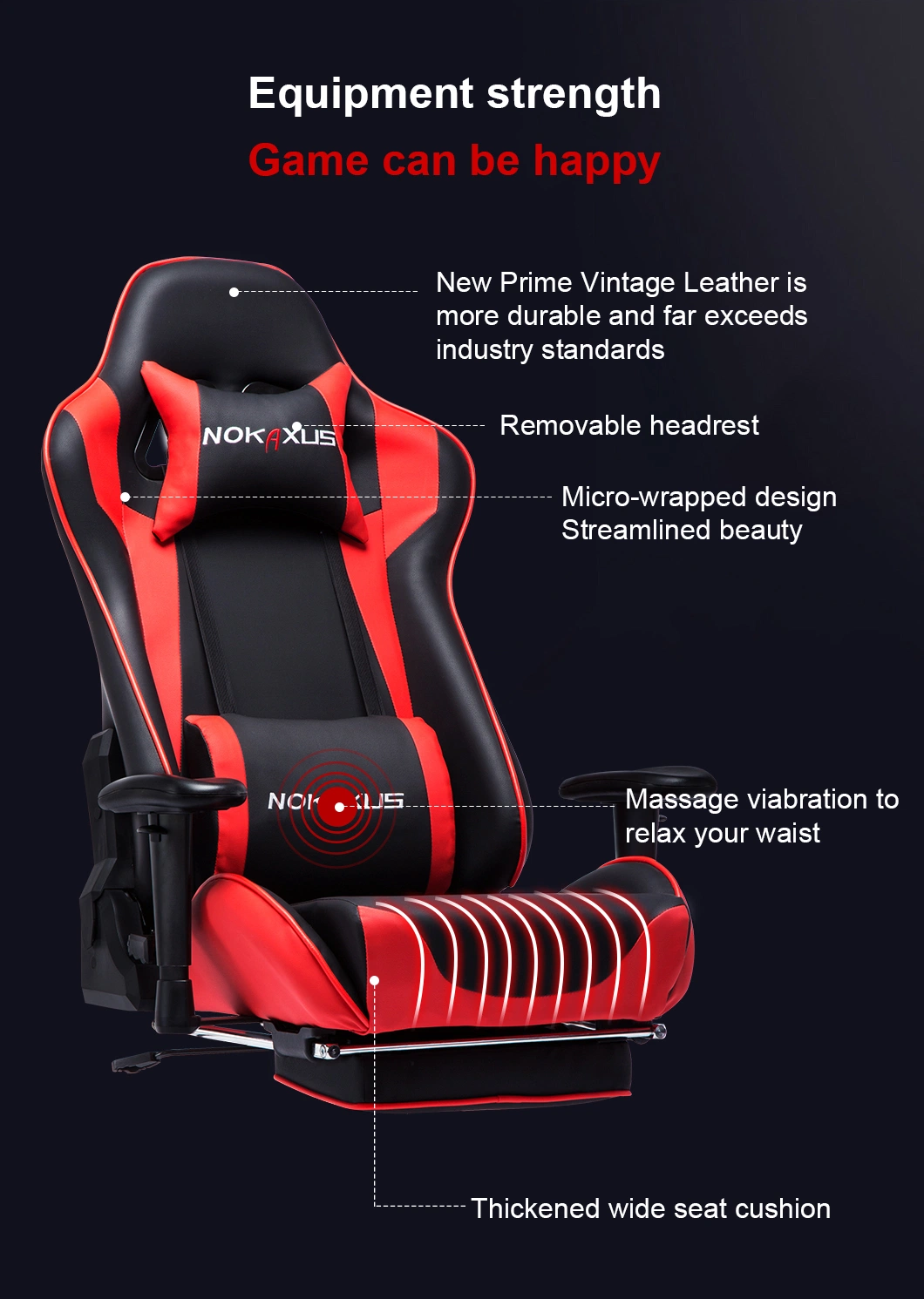 Multi-Color Optionalhigh-Quality Gamingchair Racing Chair for Gamer Office Gaming Chair