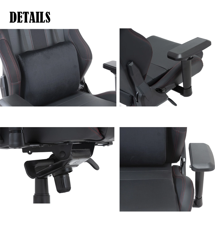 Gaming Chair with 4D Armrests Swivel Tilt Rocker