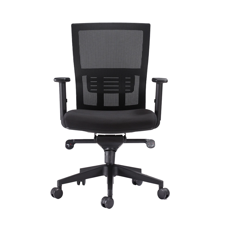 China Factury Design Ergonomic Adjustable Medium Mesh Back Office Chair