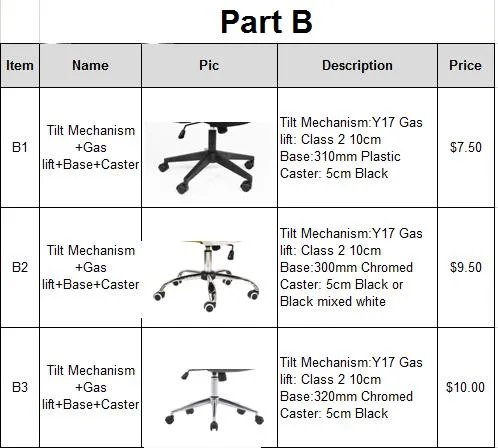 High Back Adjustable Heavy Duty Office Chair