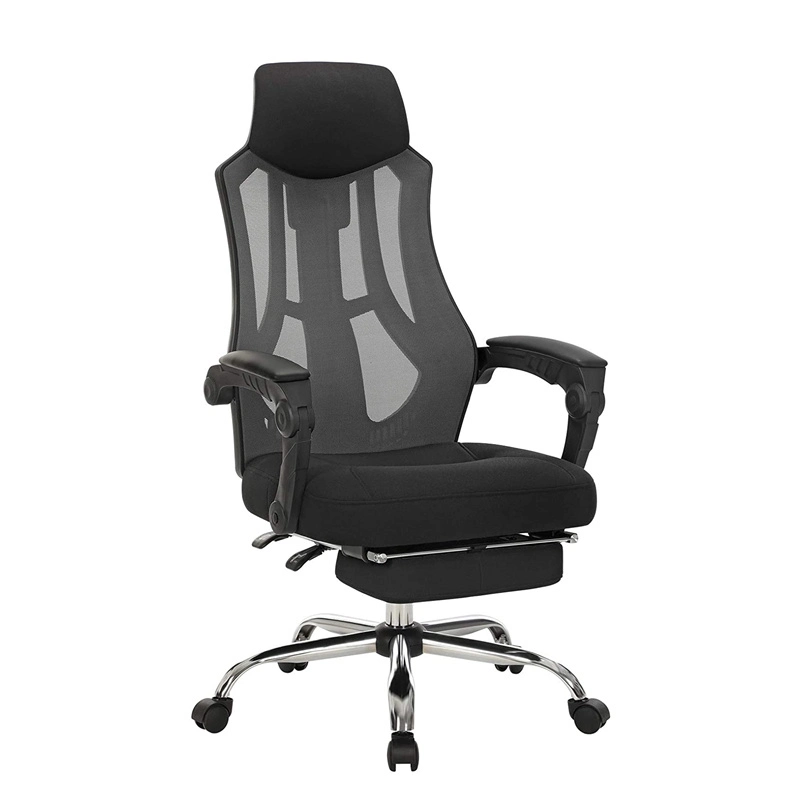 Wholesale Modern Ergonomic Mesh Chair Building Swivel Black Removable Backrest Home Game Gaming Office Chair