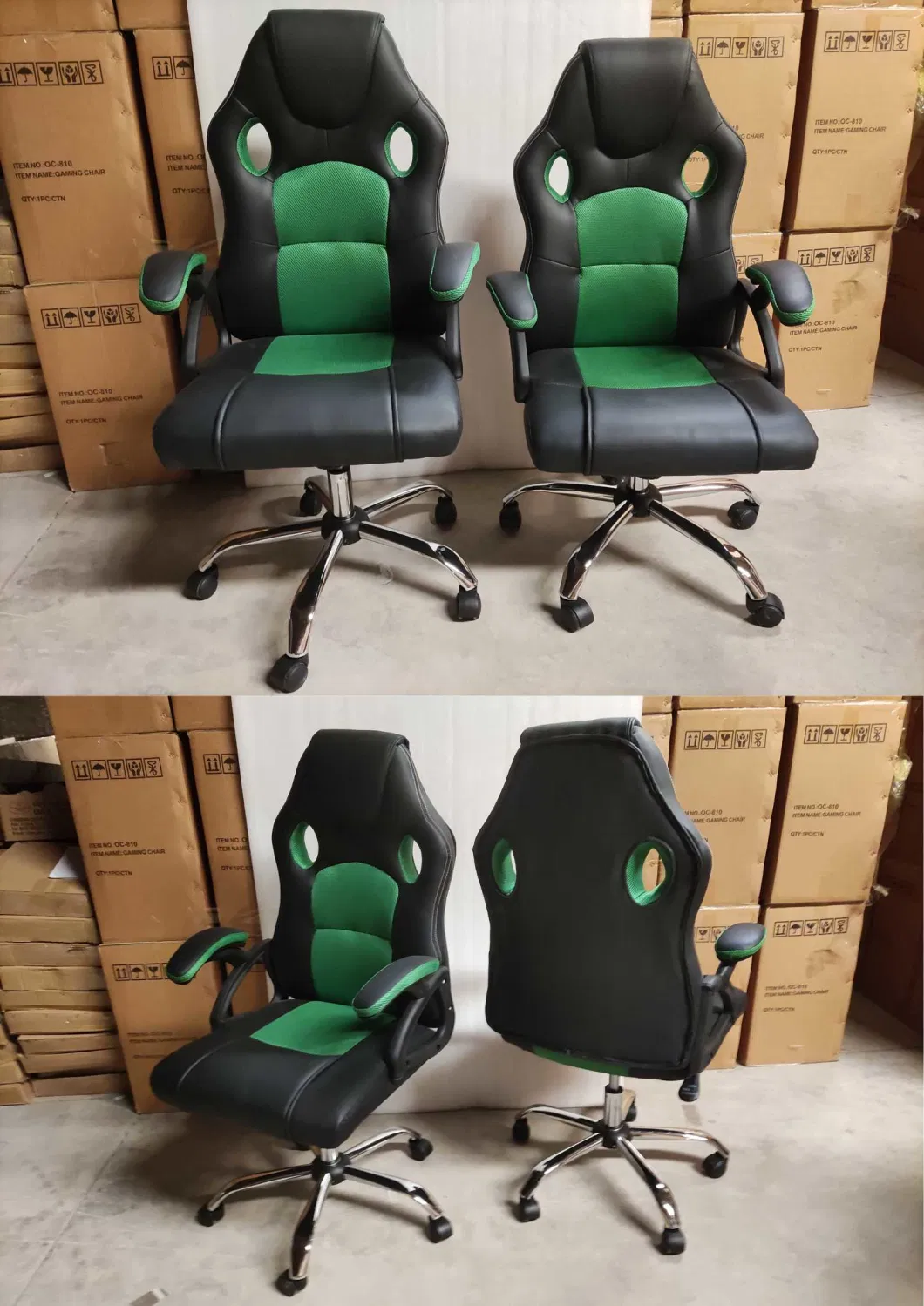 Best Price Fashion Modern Gaming Chair with LED Light Swiveling Dropshipping Professional Gaming Chair RGB